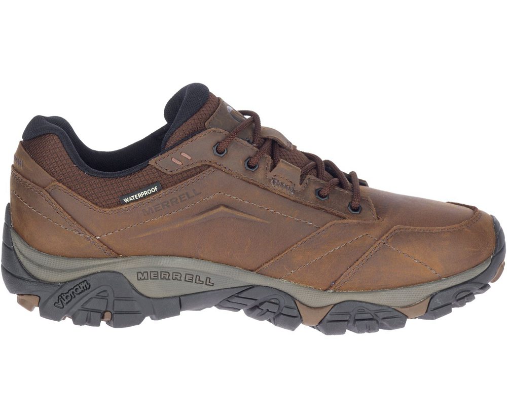 Merrell Sneakers Brown - Moab Adventure Lace Waterproof - Mens 48SOWPYZK